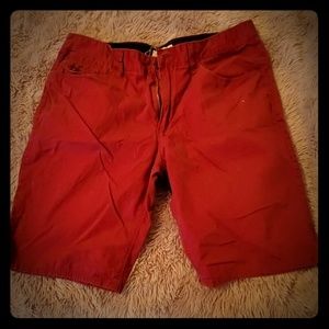 Maroon shorts